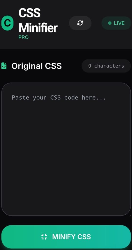 CSS Minifier