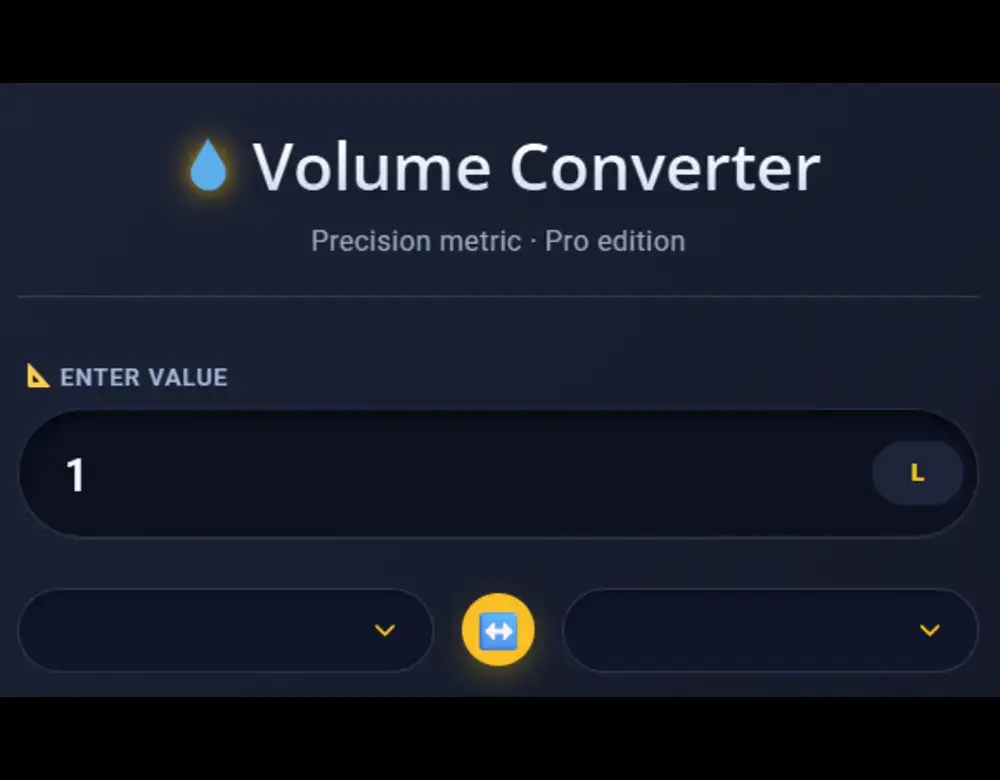 Volume Converter web tools