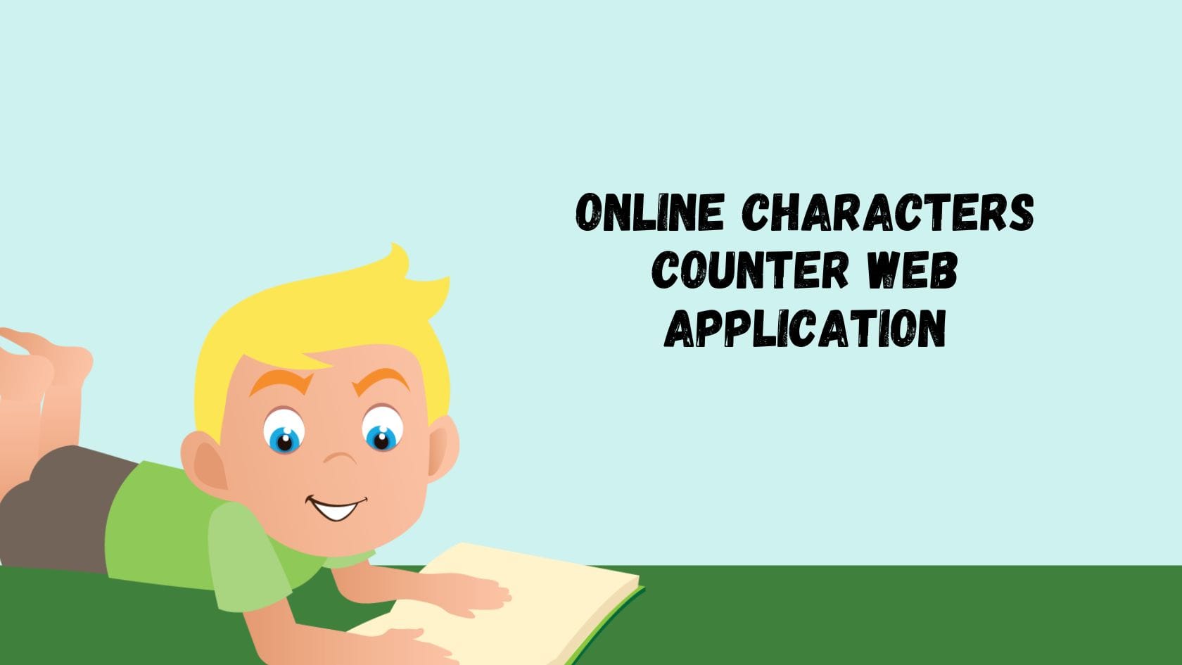 Online Characters Counter web application