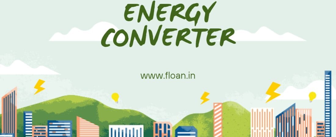 Energy Converter (Joule to Calorie)