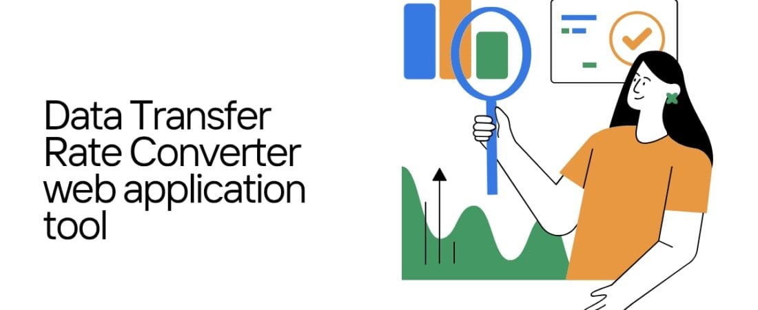 Data Transfer Rate Converter web application tool