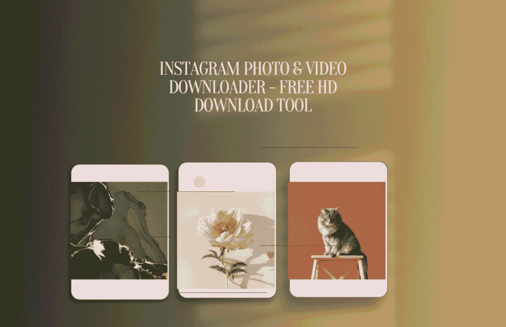 Instagram Photo & Video Downloader - Free HD Download Tool