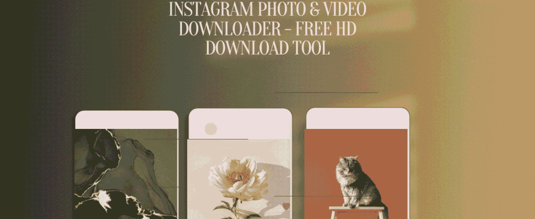 Instagram Photo & Video Downloader – Free HD Download Tool