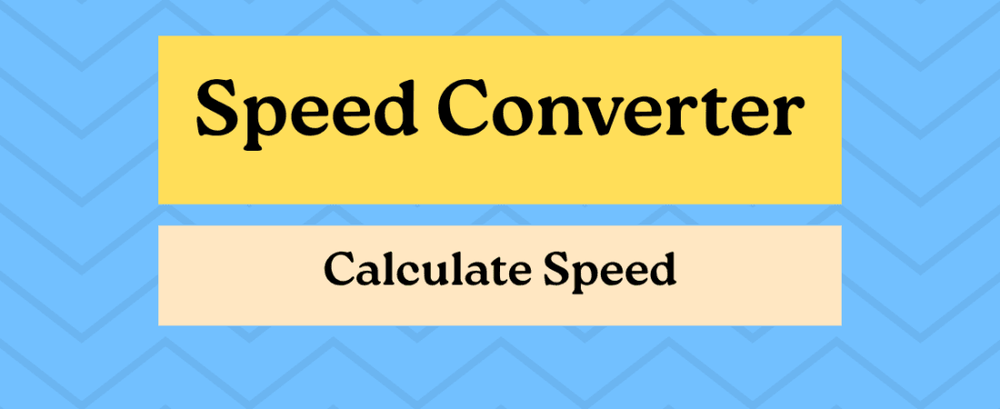 Speed Converter