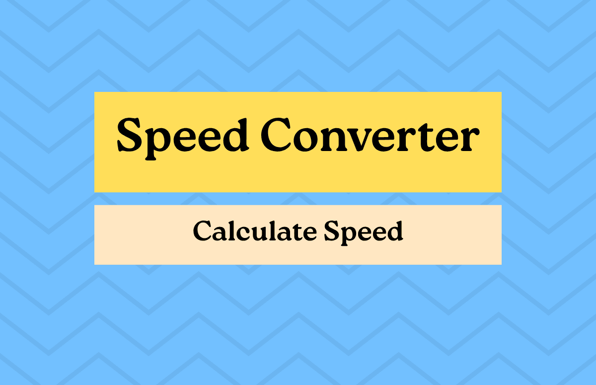 Speed Converter