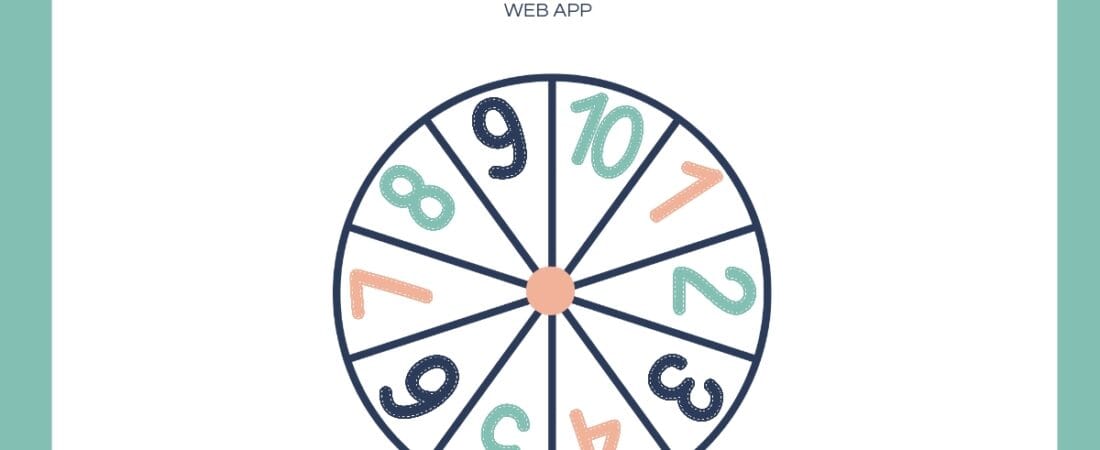 Spin Number web app