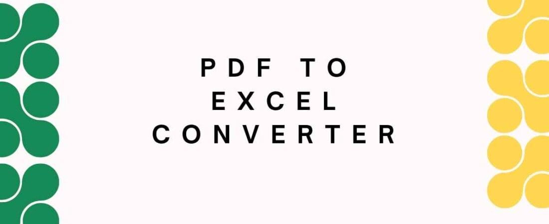 PDF to Excel Converter