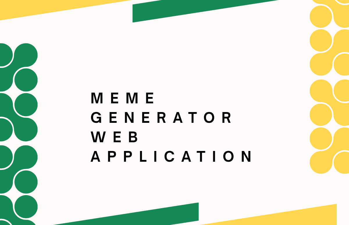 Meme Generator web application
