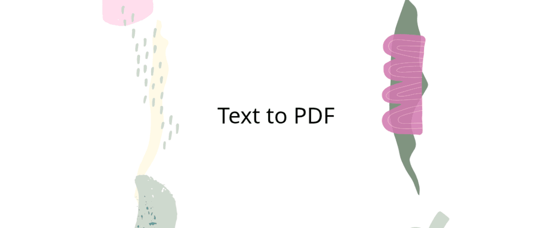Text to PDF & Vice Versa Converter