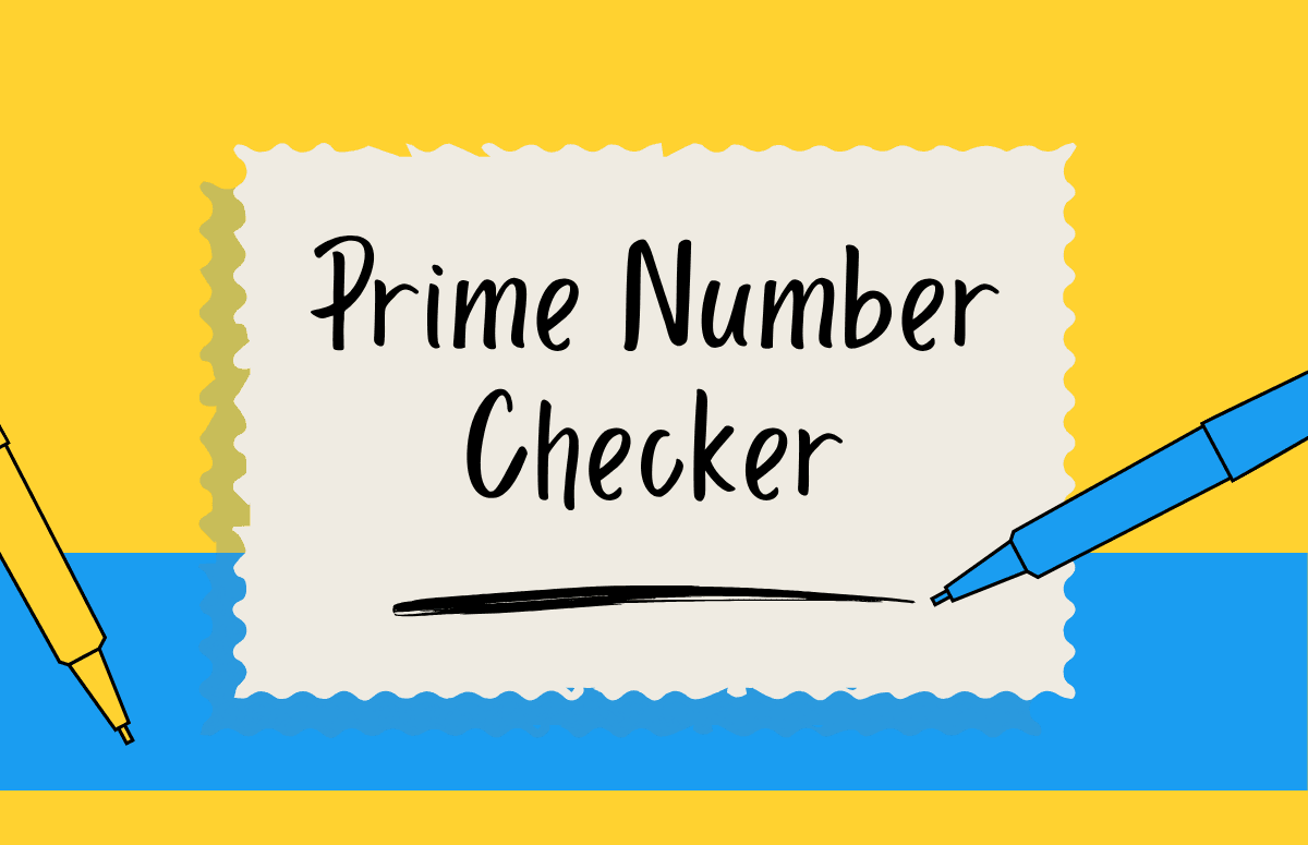 Prime Number Checker