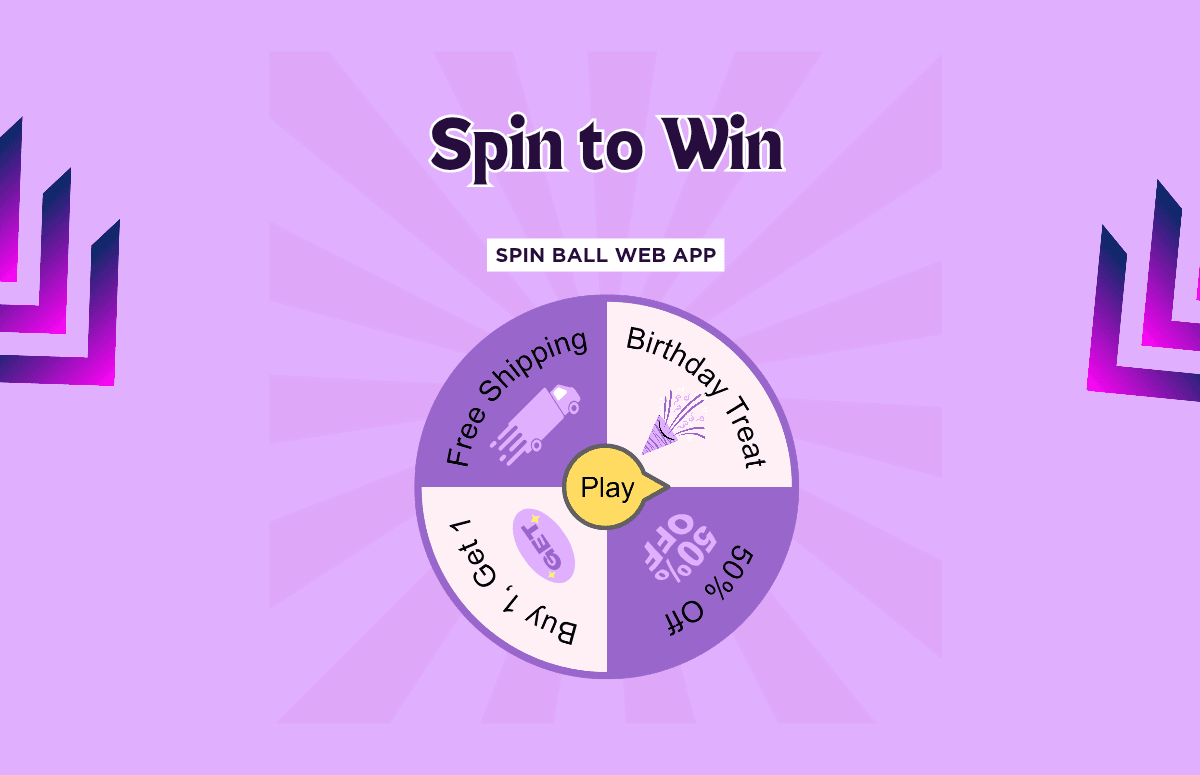 Spin Ball web app