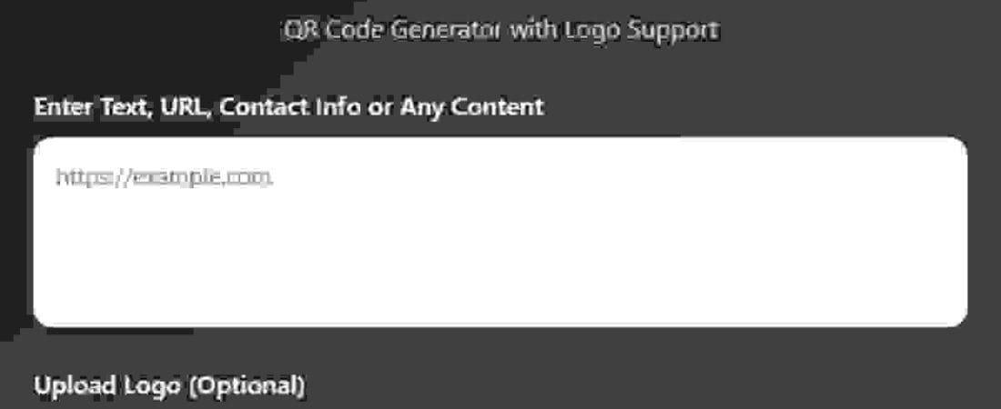 Dynamic QR Code Block – QR Code Generator with Logo Support