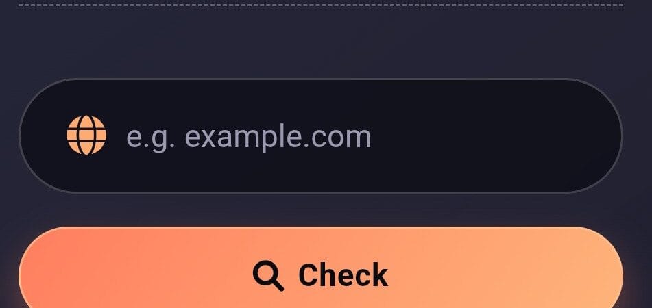 Free Backlink Checker web tool