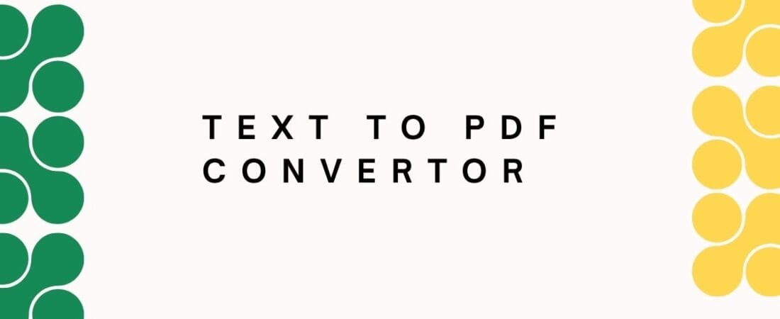 Text to PDF Convertor