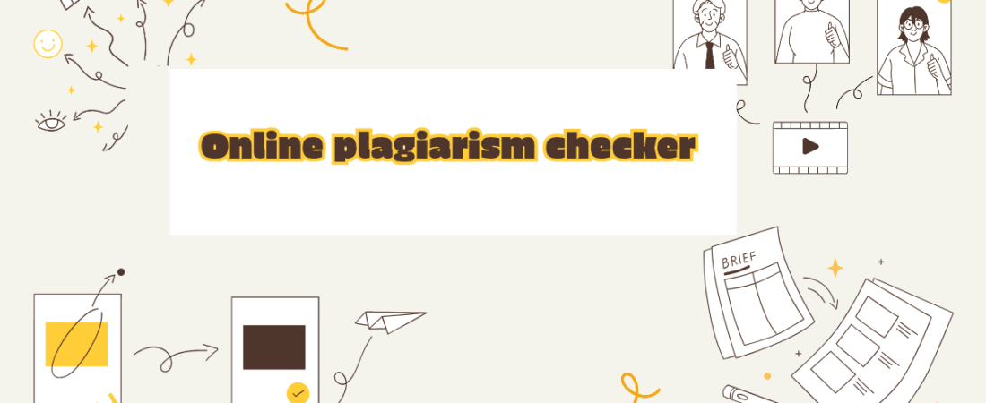 Online plagiarism checker tool