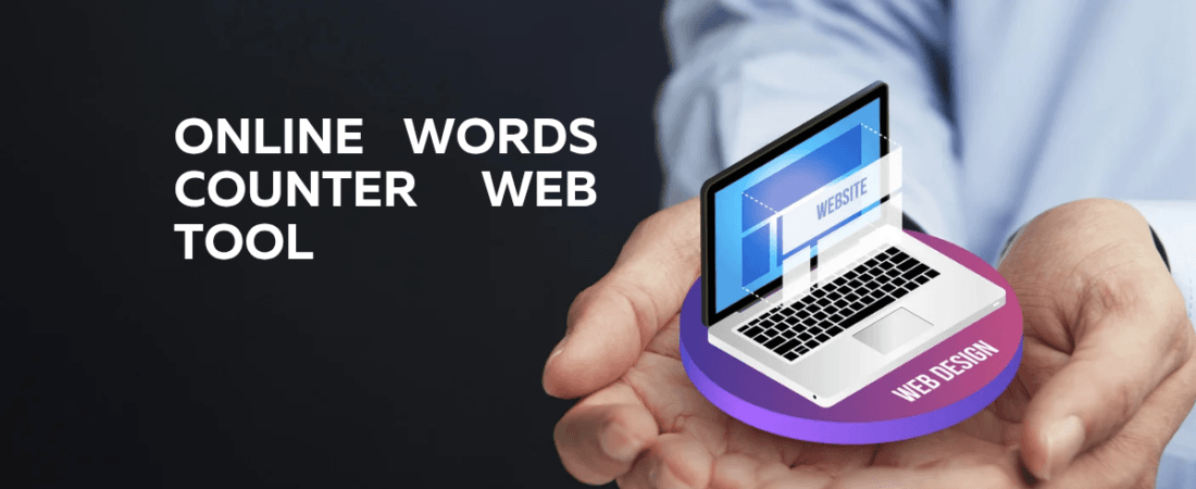 Online words counter web tool